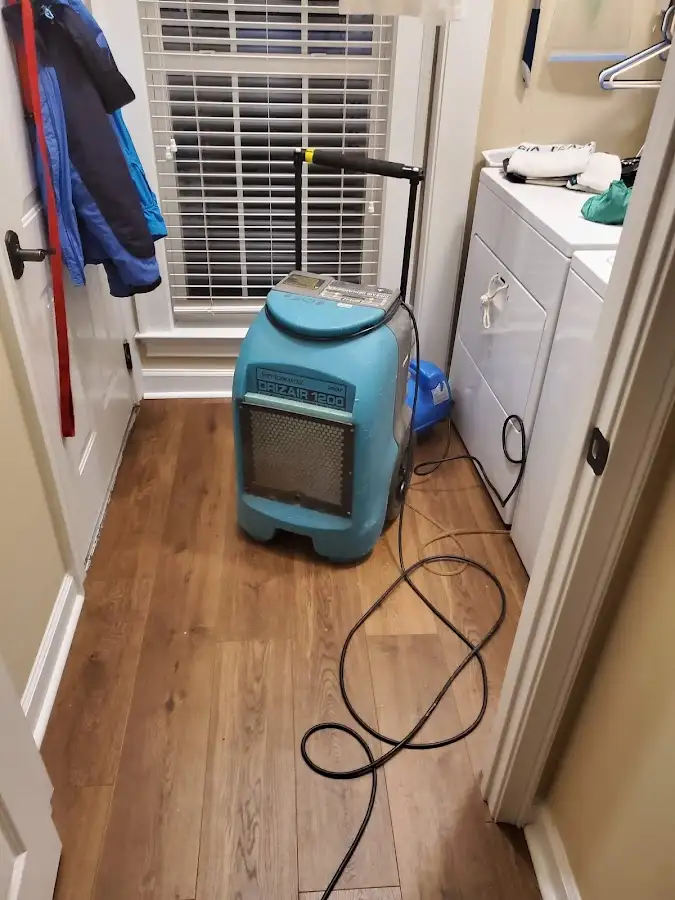 Commercial dehumidifier deployed for Flood Damage Cleanup in Bonita